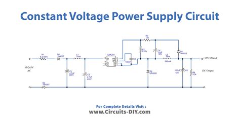 Constant Voltage Power Supply Circuit Lnk