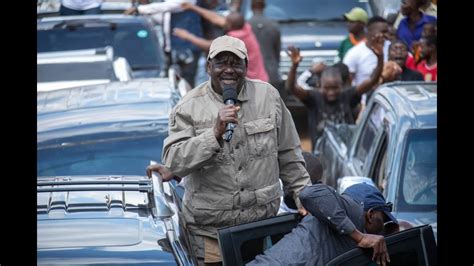 Raila Calls Off Tomorrow S Azimio Protests Welcomes President Ruto