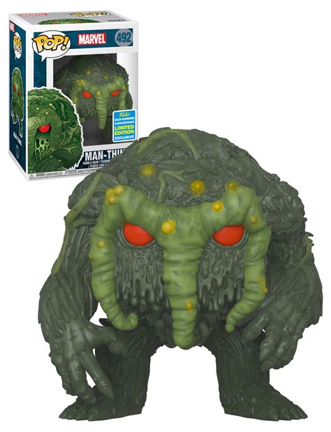 Funko Pop Marvel 492 Man Thing Funko 2019 San Diego Comic Con Sdcc