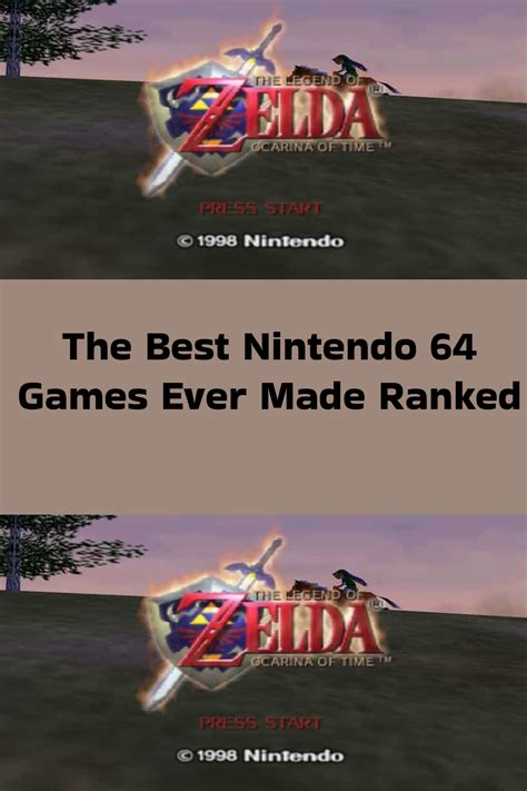 The Best Nintendo 64 Games Ever Made Ranked Artofit