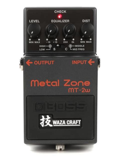 Kupi BOSS MT 2W WAZA CRAFT Metal Zone Distortion Kitarski Efekt Pedal