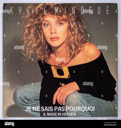 Picture Cover Of The Seven Inch Single Version Of Je Ne Sais Pas