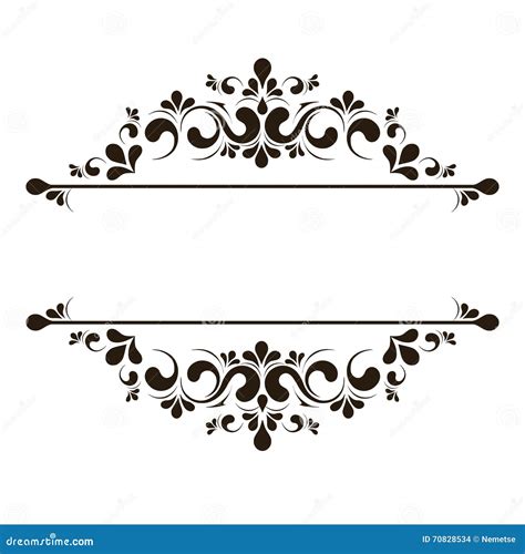 Elegant Floral Frame Design Vector