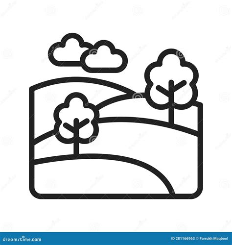 Grasslands Icon Image Vector Illustration 284230230