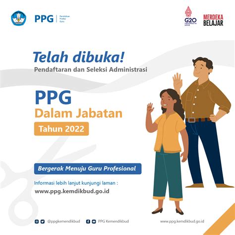 Pendaftaran Dan Seleksi Administrasi Pendidikan Profesi Guru Ppg