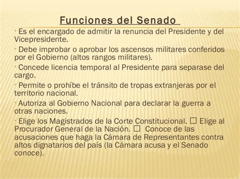 Funciones Del Senado Seo Positivo