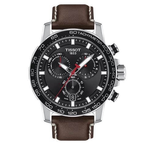 Tissot T Supersport Chrono Stainless Steel Black