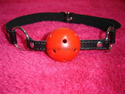 Red Breather Drool Ball Gag Bondage Fetish Restraints EBay