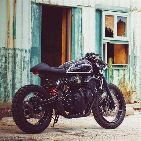 Honda Cb F Jigsaw Custom Motorcycle Triumph Cafe Racer Cafe