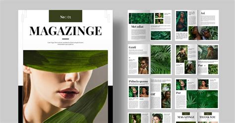 Magazine Layout, Print Templates ft. a4 & brand - Envato Elements