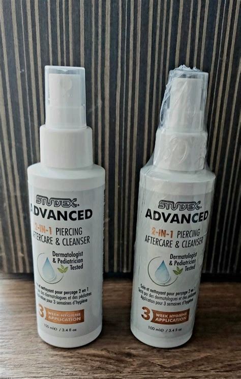 Studex Advanced 2-in-1 Piercing Aftercare Spray., Beauty & Personal ...