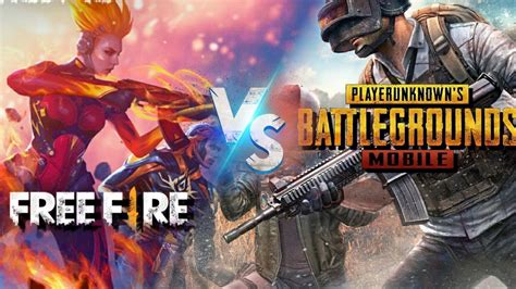 Pubg Mobile Vs Free Fire Comparativa Youtube