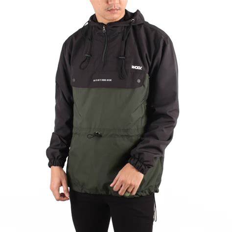 Jual Bayar Di Tempat Cod Jaket Cagoule Waterproof Pria Jaket