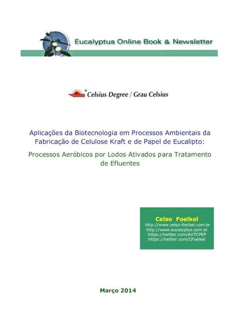 PDF Aplicações da Biotecnologia em Processos Ambientais da