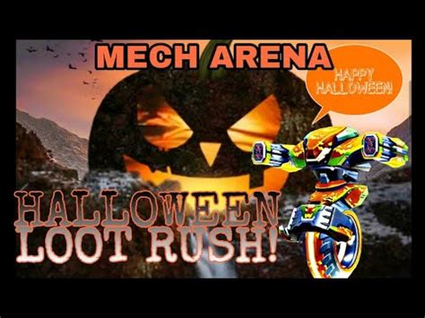 Mech Arena Halloween Event Loot Rush Youtube