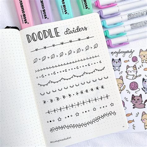 New Divider Ideas For Your Study Notesbullet Journal ⭐️ Qot Bullet