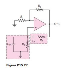 Solved A Wien Bridge Oscillator Is Shown In Figure P A