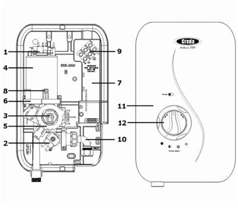 Creda Active 320S Electric Shower 2006 Current Shower SparesCreda