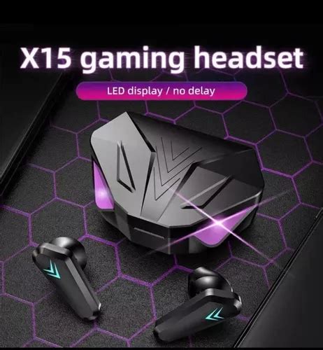 Audífonos Inalámbricos X15 Tws 53 Gamer Bluetooth Oferta Mercadolibre