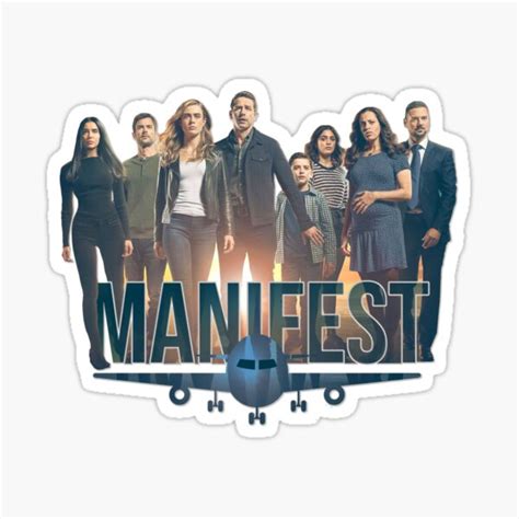 Manifest Characters Logo And Poster Design Sticker For Sale By Ansykd Redbubble