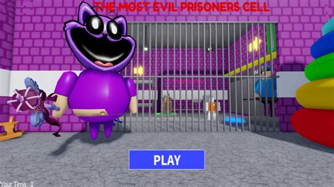 Robloxgo Pomni Catnap Barry S Prison Run Obby Vs Tower Of Hell