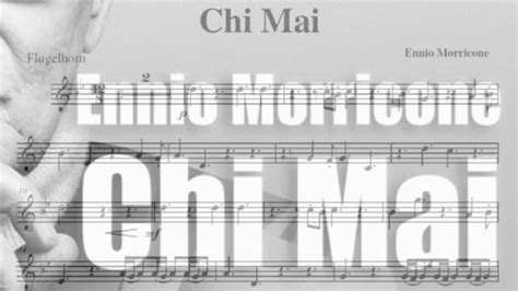 Chi Mai Ennio Morricone Spartito For Bb Instruments Youtube