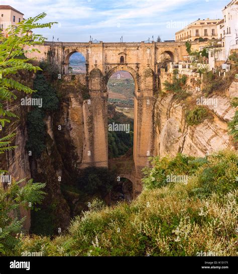 Puente Nuevo, New Bridge, in Ronda, Spain Stock Photo - Alamy