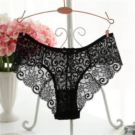 Lasperal 6colors Sexy Hollow Out Underwear Women Fashion Lace Floral