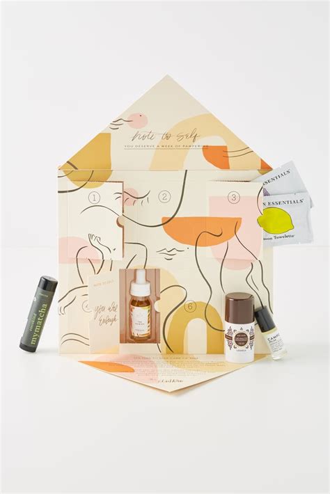 Anthropologie Seven Days Of Self Care Advent Calendar The Best Beauty