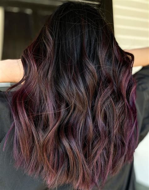 40 Latest Plum Hair Color Ideas For 2024 Hair Adviser Plum Hair Hair Color For Black Hair