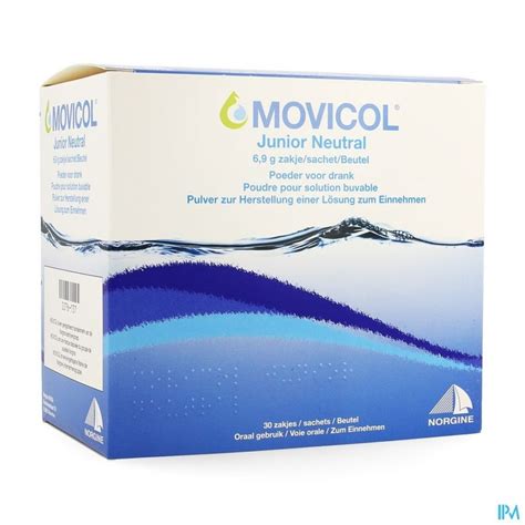 Movicol Junior Neutral Zakjes X G Apotheek Thiels