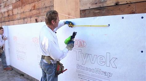 Tyvek Stucco Wrap Youtube