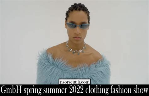 GmbH spring summer 2022 clothing fashion show