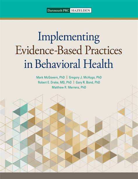 Hazelden Publishing Implementing Evidence Based Practices In