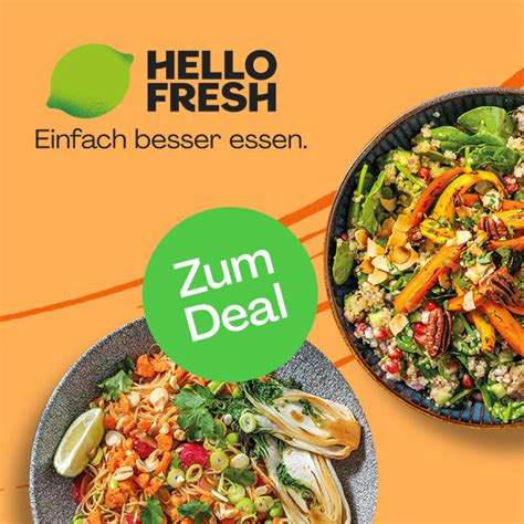 HelloFresh Bis zu 100 Rabatt auf 4 Kochboxen für Neukunden