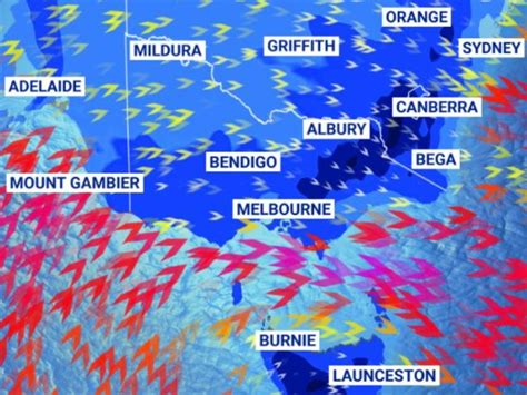 Melbourne Weather Cold Blast Of Rain Thunderstorms And Snow To Hit