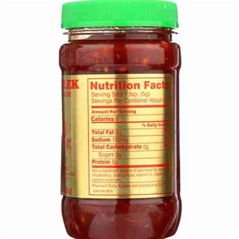 Huy Fong Sambal Oelek Chili Paste 8 Oz Food E Concepts