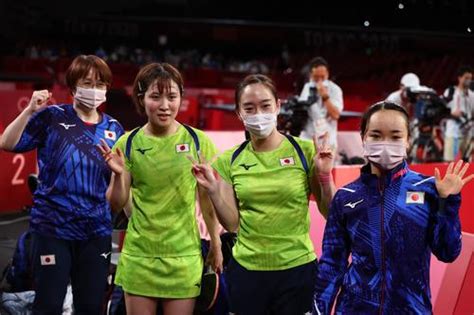 日本がメダル確定！ 香港に3－0で快勝／卓球女子団体ライブ詳細 東京オリンピック2020ライブ速報 日刊スポーツ