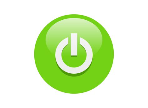 Power Button Icon Transparent Power Buttonpng Images And Vector