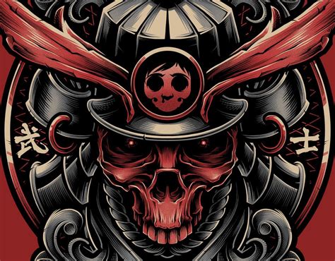 Blackout Brother Samurai Vader Samurai Artwork Samurai Art