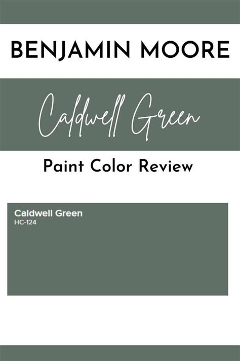 Benjamin Moore Caldwell Green Hc 124 West Magnolia Charm Green