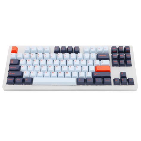 แปนพมพINKC 87 key Mechanical Keyboard 80 87 TKL CB Acrylic CASE hot swaable switch suort