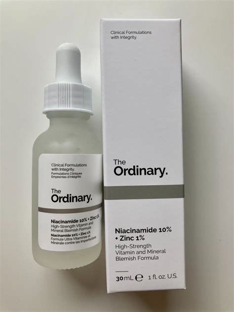 The Ordinary Niacinamide Zinc Oil Control Serum Ml Oz