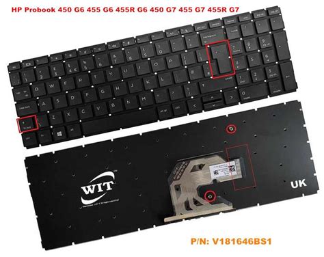 Laptop Keyboard Keypad For Inch Hp Probook G G G