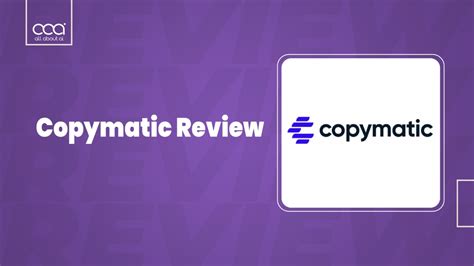 Copymatic Review 2024 Is It The Best AI Writing Tool