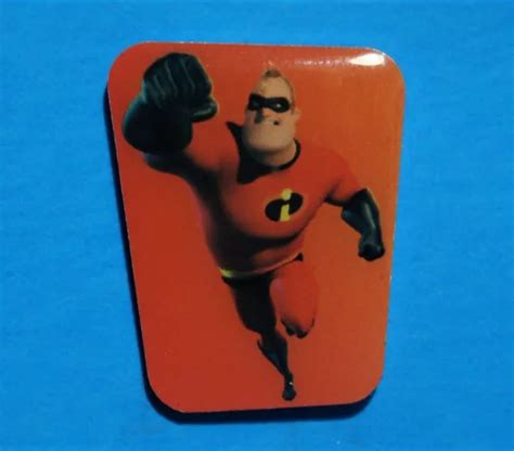 The Incredibles Pixar Movie Mr Incredible Vintage Disney Lapel Pin