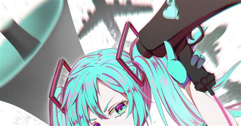 初音ミク 恋は戦争 夢彩夜のイラスト Pixiv