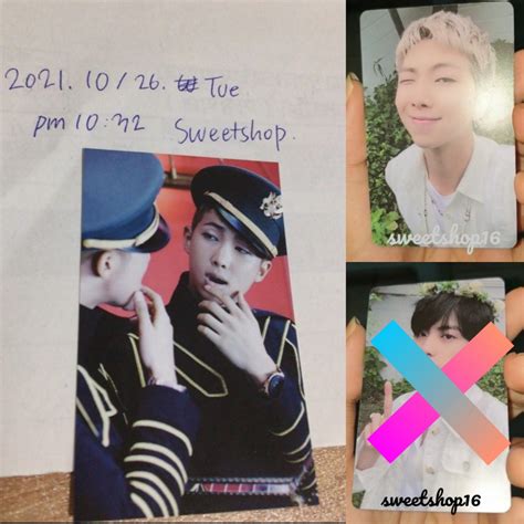 WTS OFFICIAL RARE BTS RM NAMJOON DOPE RM NAMJOON JIN BUTTER