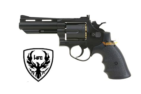 Revolver Hfc Gas Black Hg C Revolveres Tienda De Airsoft