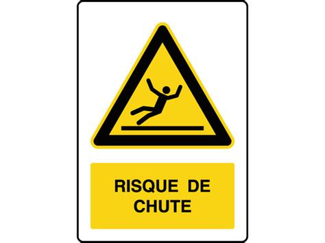 Panneau De Danger Vertical Attention Risque De Chute Virages Hot Sex